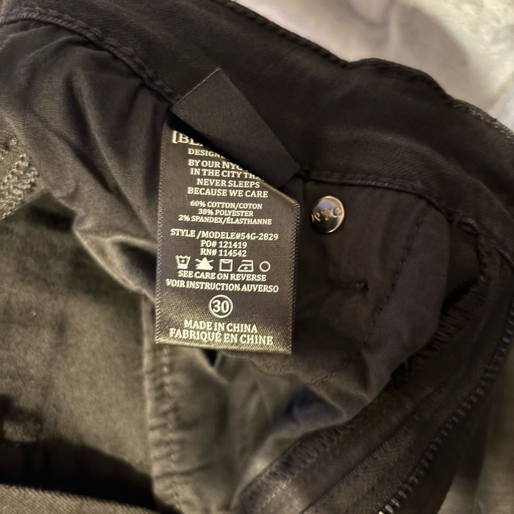 NWT Blank NYC Ribcage Wide Leg size 30 Franklin Spartacus - Picture 13 of 13